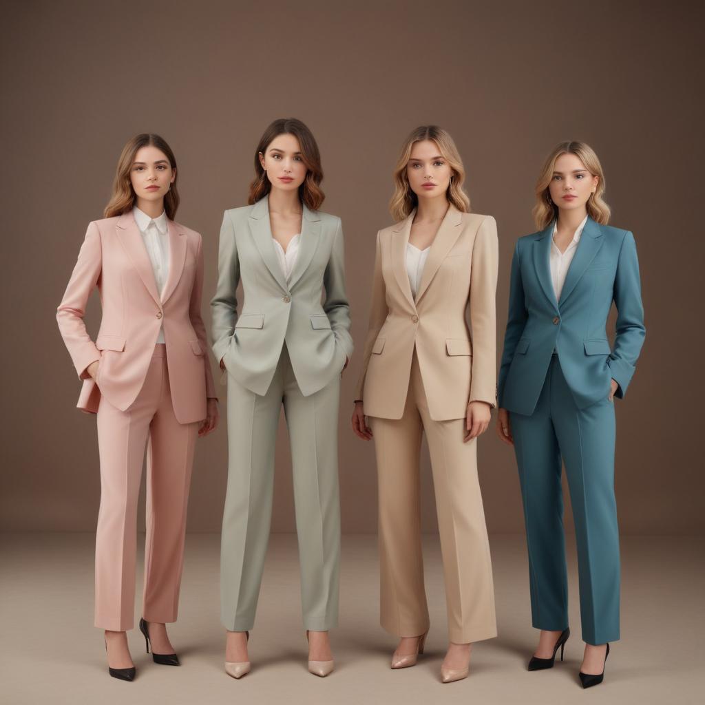 Брючный костюм для женщин: фасоны, материалы и варианты сочетаний